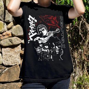 Guts Berserk, Berserk Tshirt, Berserk Shirt, Berserk Griffith, Anime Gifts, Anim